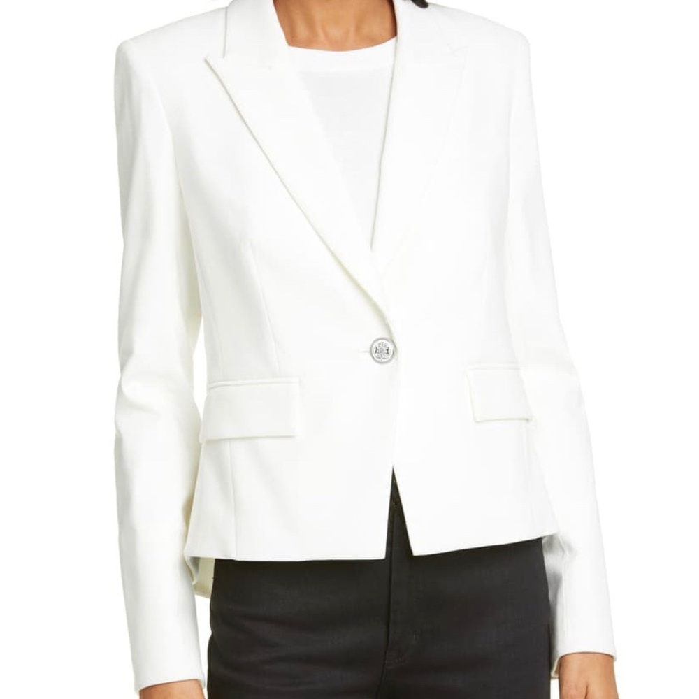 Veronica Beard Danielle Dickey Jacket Off-White 6 - Picture 2 of 8